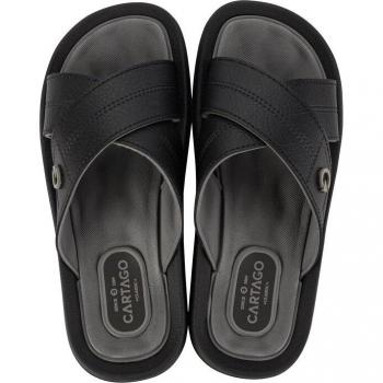 Chanclas Cartago Fiji IV para hombre en color negro con diseño moderno