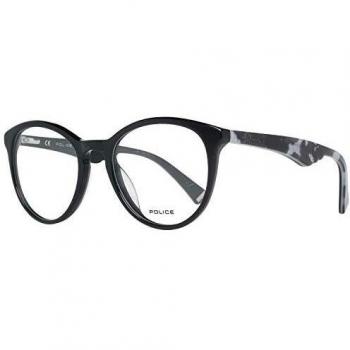 Police VPL764500700 Gafas, Shiny Black, 50/20/140 para Mujer