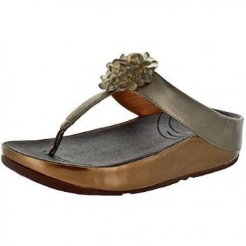 Bronce De Sandalias Fitflop Flor UK8 Bronce