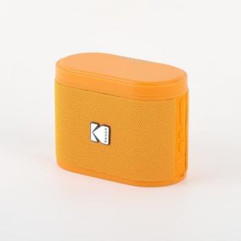 Altavoz Bluetooth Portátil Kodak Soundbrix 5W RMS con Dock Magnético, Carga Tipo-C y Autonomía de 3h - Naranja