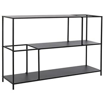 Estantería DKD Home Decor Negro Metal 120 x 30 x 75 cm