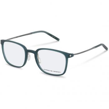 Porsche Design P8385 B Men's Eyeglasses Blue Size 51 - Frame Only, Free Lenses Option, HSA/FSA Insurance Eligible, Blue Light Block Available