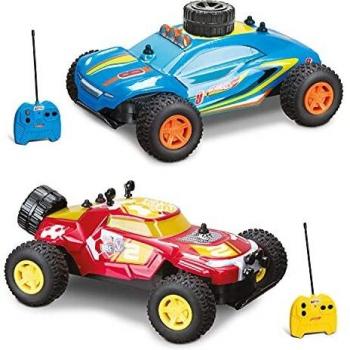 Mondo Motors Hot Wheels Dune Monster - Coche teledirigido a Escala 1:24, Doble frecuencia, hasta 10 km/h de Velocidad, Carcasa de Lexan, función Completa para niños, Modelo Surtido, 63682