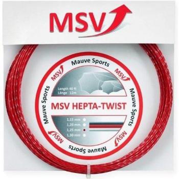 MSV Saitenset Hepta Twist - Cordaje de raqueta de tenis, color multicolor, talla 12 m