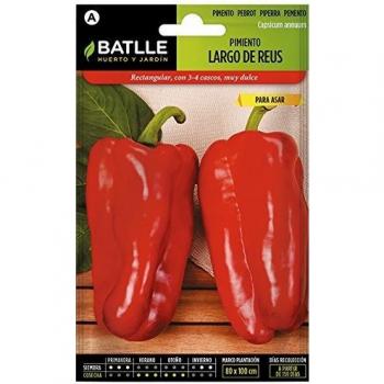 Semillas Hortícolas - Pimiento Largo de Reus - Batlle