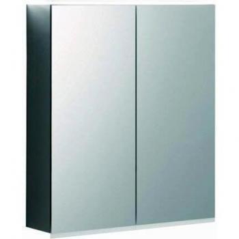 Armario Espejo Geberit Option Plus con Iluminación y 2 Puertas, 60 cm x 70 cm x 17,2 cm