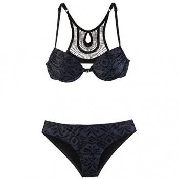 Protest Lusty BCUP Señoras Negro Negro verdadero. X-Small