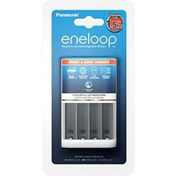 Panasonic Eneloop Smart & Quick Battery Charger BQ-CC55 for AA/AAA Batteries