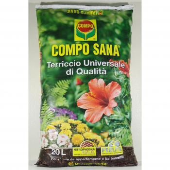 Sustrato Universal Compo Sana 50 Litros para Plantas de Interior, Jardín y Balcón