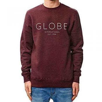 Globe Mod Crew IV - Sudadera, Hombre, Rojo