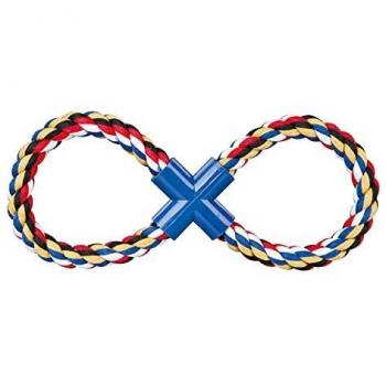Trixie Cuerda en 8, Algodón, Multicolor, 280 g, ø35 cm