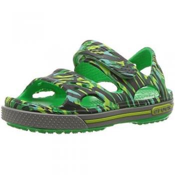Crocs 204474, Zuecos Unisex niños, Verde