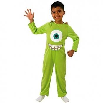 Monstruos University - Disfraz infantil de Mike para niño, Talla 3-4 años