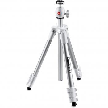 Manfrotto Compact Light - Trípode completo, blanco