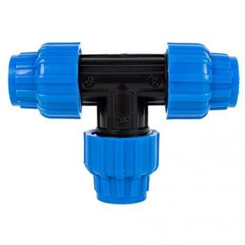 Te 90° de Polipropileno PN16 con Tres Conexiones de 32 mm - Alta Calidad