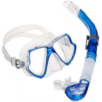 Mares Wahoo - Set de Buceo, Color Azul, Talla única