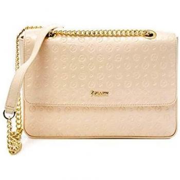 Pollini Bolso Patent PU Emblemas + Vit.Nude TE8405PP02Q3160A 29 x 7 x 21 cm
