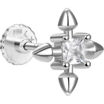 Piercing Luxenter Elrak Personalizable de Plata de Ley 925 con Baño de Rodio