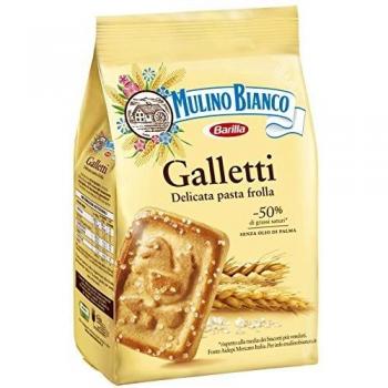 Mulino Bianco Galletti - Galletti con leche fresca 100% italiana, 350 g