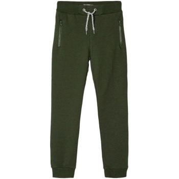 Name It Honk Boys' Brushed Jogging Trousers Regular Fit Green 7 Years