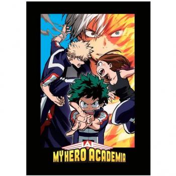 Manta Polar My Hero Academia BONES - Tamaño 100x140cm - 180g