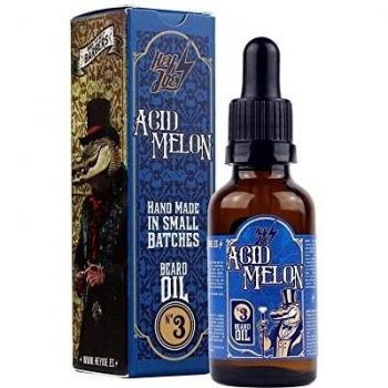 HEY JOE - Beard Oil Nº3 ACID MELON 30ml | Aceite para barba30ml con ARGÁN, JOJOBA y MACADAMIA. Aroma a MELÓN