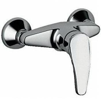 Tres Griferia - Monomando Ducha Ducha De Mano Anticalcárea Con Soporte Orientable. Flexo Doble Engatillado