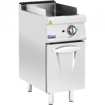 Plancha eléctrica fry-top lisa 5,4 kW con mueble bajo - Royal Catering
