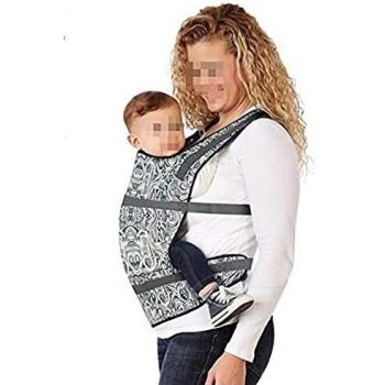 Kiokids Mochila Portabebés Ergonómica Acuática En Neopreno Con Estampado Gris