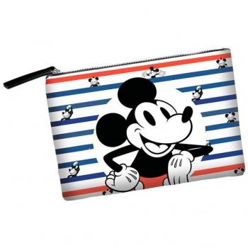 Neceser Playa Mickey Disney - Estuche de Aseo con Diseño de Mickey Mouse, Color Azul