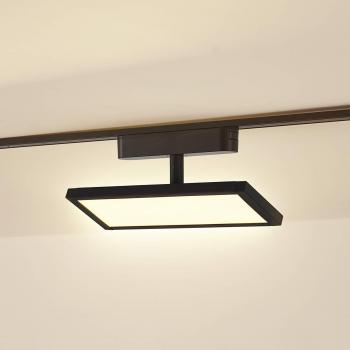 Panel LED Dimmable Lumaro 48V en Negro de Aluminio, Longitud 20cm