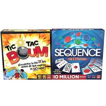 Goliath Pack 2 Juegos Tic TAC Boum + Sequence