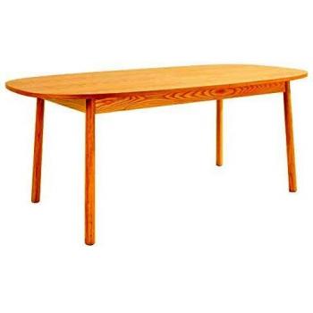 Mesa de Comedor Rectangular Pärumm Beksand 180x95x72,5 cm Madera de Fresno