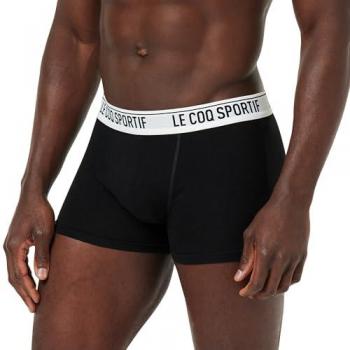 Le Coq Sportif Essentials Men's Boxer Shorts (Pack of 2) - Black