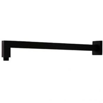 Brazo de Ducha Cuadrado Horizontal Negro Mate 400mm Ramon Soler
