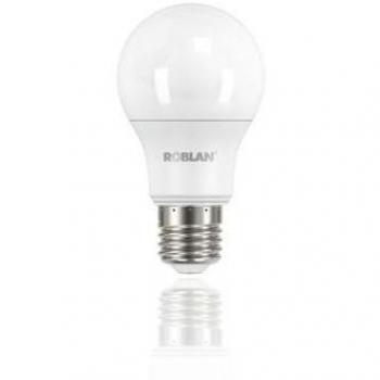 Bombilla LED Roblan 9W E27 806lm 6500K Luz Fría