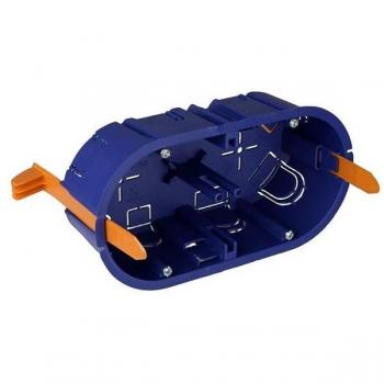 Caja de empotrar 2 mecanismos en tabique hueco - Solera 5725GW