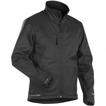 Blaklader Authentic Black Softshell Jacket Size S
