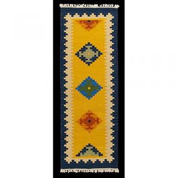 Kilim Kelem Auténtico Hecho a Mano Clásico 200x60 cm