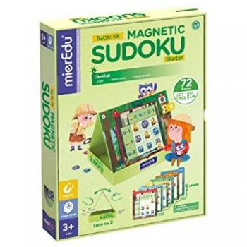Juego de Mesa Sudoku Magnético Principiante Mieredu - Kit de Batalla Sudoku Magnético (ME332)