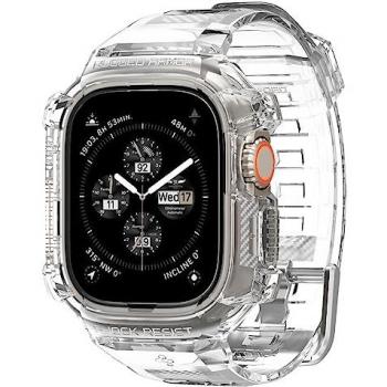 Funda Transparente Rugged Armor Pro para Apple Watch Ultra 49mm (TPU)