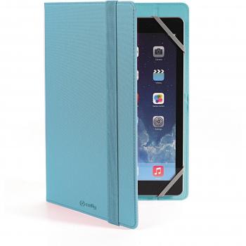 Celly Funda Universal para Tablets de 7 a 8 Pulgadas, Correas elásticas Ajustables, Cierre de Banda elástica Externa, Soporte para Ver Fotos y vídeos