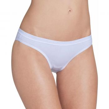 Sloggi Women's Basic+ Mini Briefs - White Cotton - Size X-Large