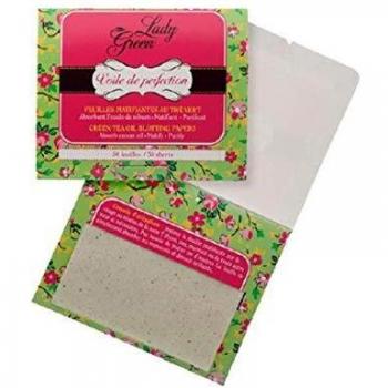 Lady Green Voile de Perfection Matifiantes Tea, Green, 50 Sheets