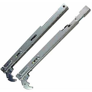 Juego de 2 bisagras de puerta para horno Whirlpool, Ariston, Hotpoint, Bauknecht - Modelo 481010724324