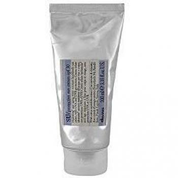 Davines SU Crema Protectora SPF30 - Protector solar para el cabello y la piel, 100 ml, protección UV, hidratante, ideal para uso en playa o piscina