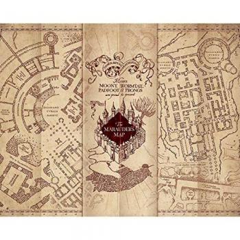 Paladone 1000 Piece Harry Potter Marauder’s Map Jigsaw Puzzle