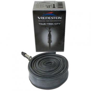 Vredestein Ttc Presta 50 27x1.1/4-28x1.5/8x1.1/4 Cámara de Aire para Bicicleta, Unisex Adulto, Negro, 28