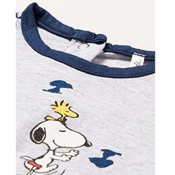 CERDÁ LIFE'S LITTLE MOMENTS Single Jersey Snoopy-2200004585 Pelele, Gris