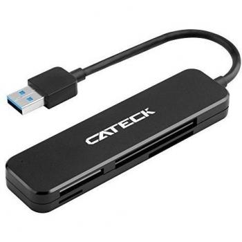 Lector de tarjeta Cateck USB 3.0 4-Slot para tarjetas SDXC, SDHC, SD, CF, CF de Alta Velocidad